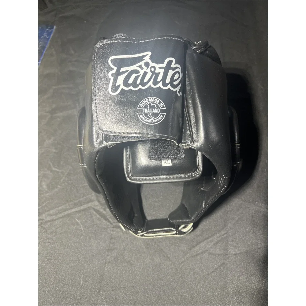 FAIRTEX HEADGUARD FULL COVERAGE STYLE HEAD GUARD MUAY THAI KICK BOXING M